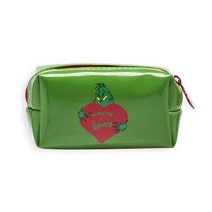 The Grinch Revolution Heart Cosmetic Bag - Green & Red - PVC